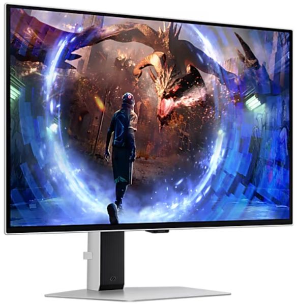 Монитор 27 SAMSUNG LS27DG600SIXCI, OLED, 2560x1440 360Hz 0,03мс 250кд м2 1млн:1 2xHDMI 1xDP 2xUSB
