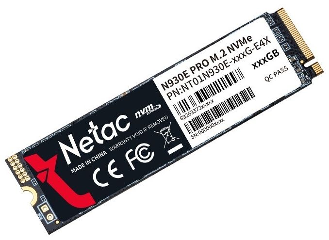 SSD накопитель Netac NT01N930E-256G-E4X