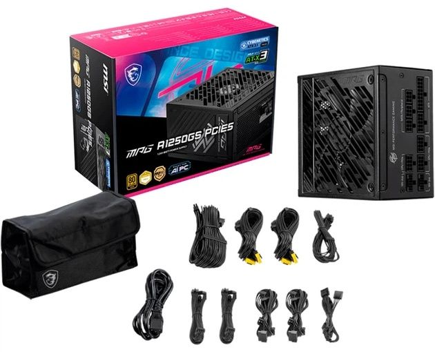 Блок питания MSI MPG A1250GS PCIE5