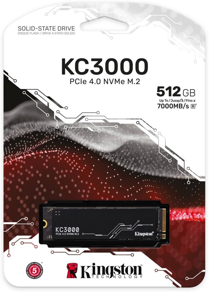 SSD накопитель Kingston SKC3000S/512G