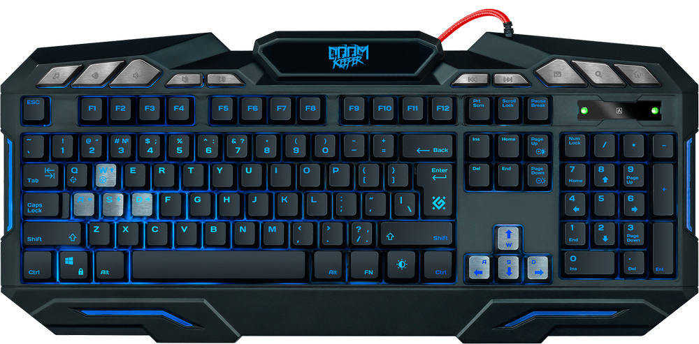 Defender Doom Keeper GK-100DL черный