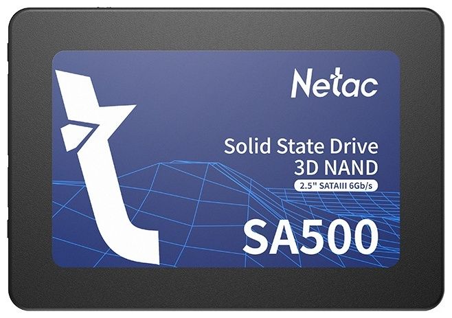 SSD накопитель Netac NT01SA500-256-S3X
