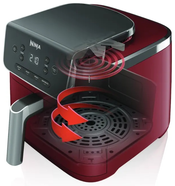 Аэрофритюрница Ninja AF140EUCM Bordo