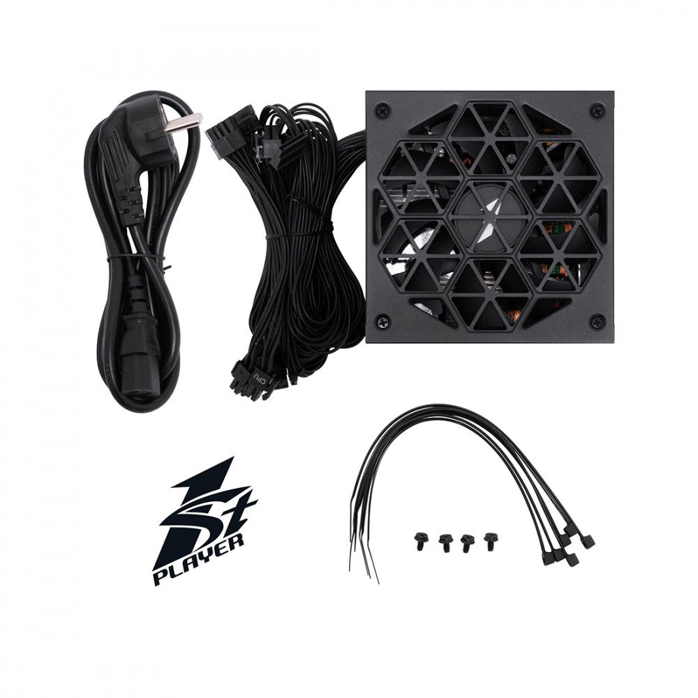 Блок питания 1STPLAYER HA 750W BK (HA-750AC2-BK) черный