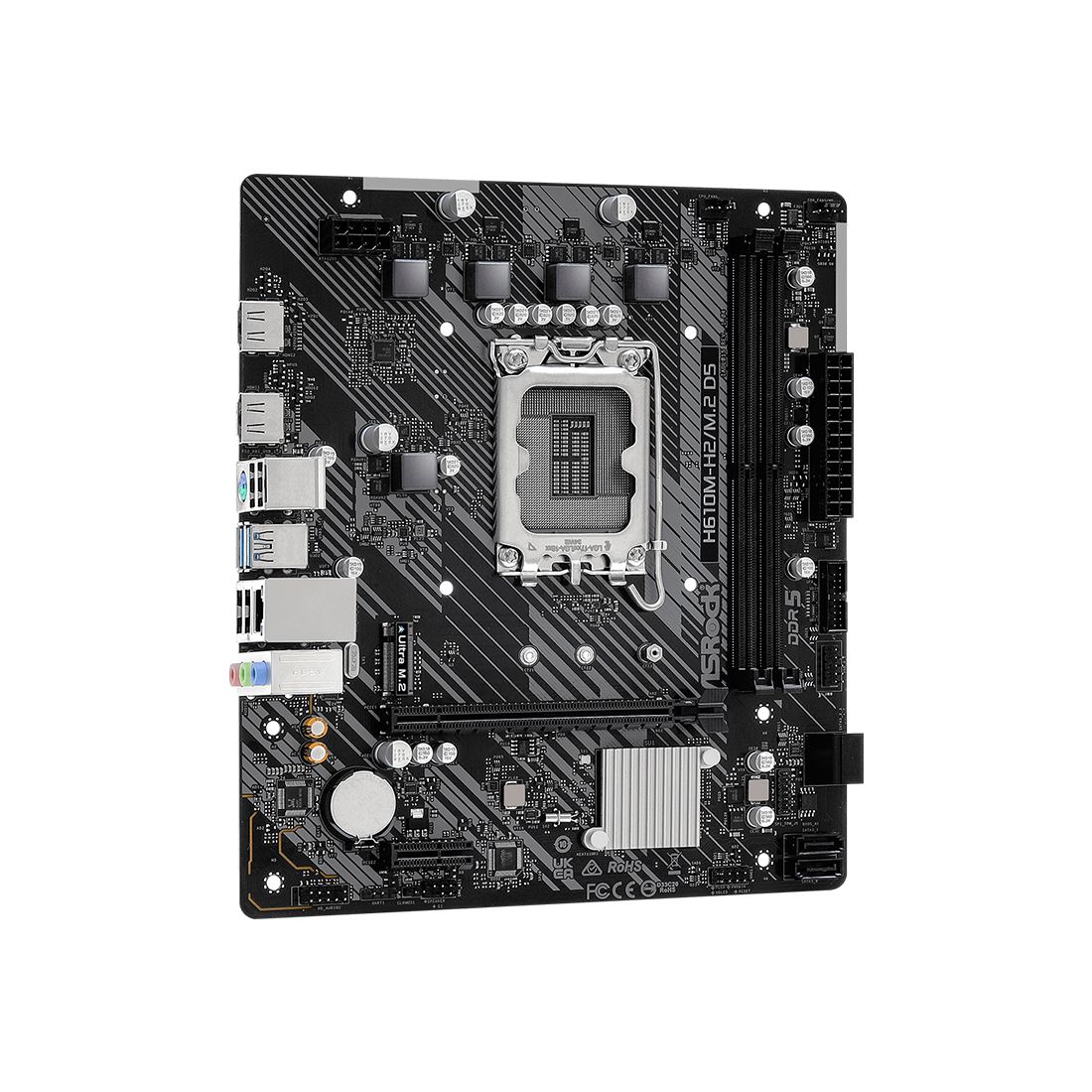Материнская плата ASRock H610M-H2/M.2 D5 DDR5