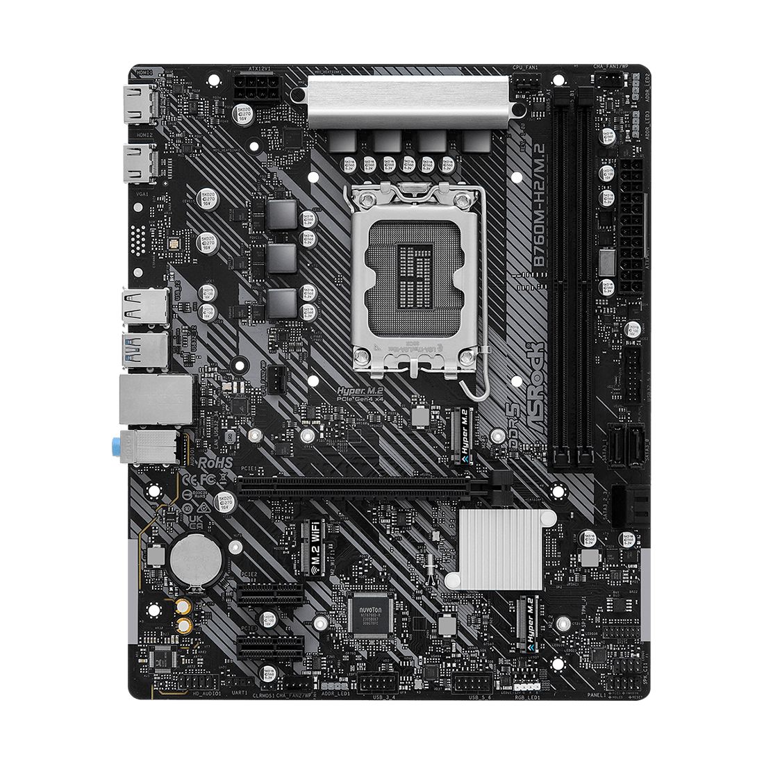 Материнская плата ASRock B760M-H2/M.2 DDR5