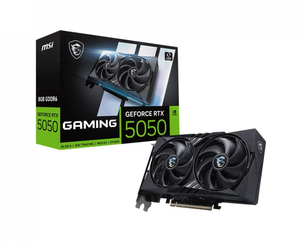 Видеокарта MSI GeForce RTX 5050 8G GAMING 8G (G5050-8G)