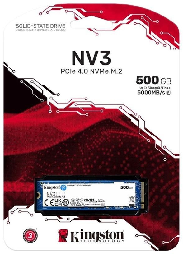 SSD накопитель Kingston SNV3S/500G
