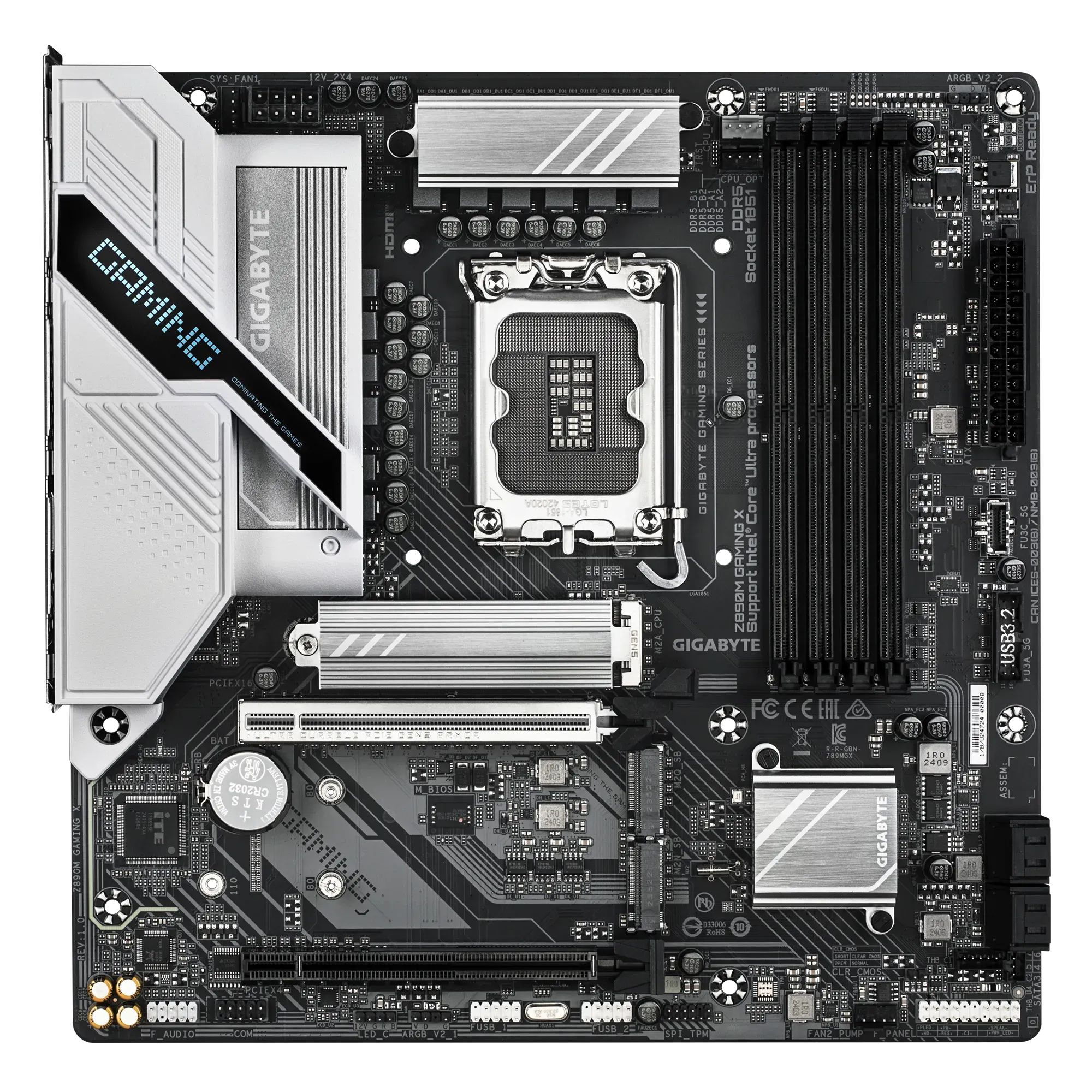 Материнская плата Gigabyte Z890M GAMING X DDR5