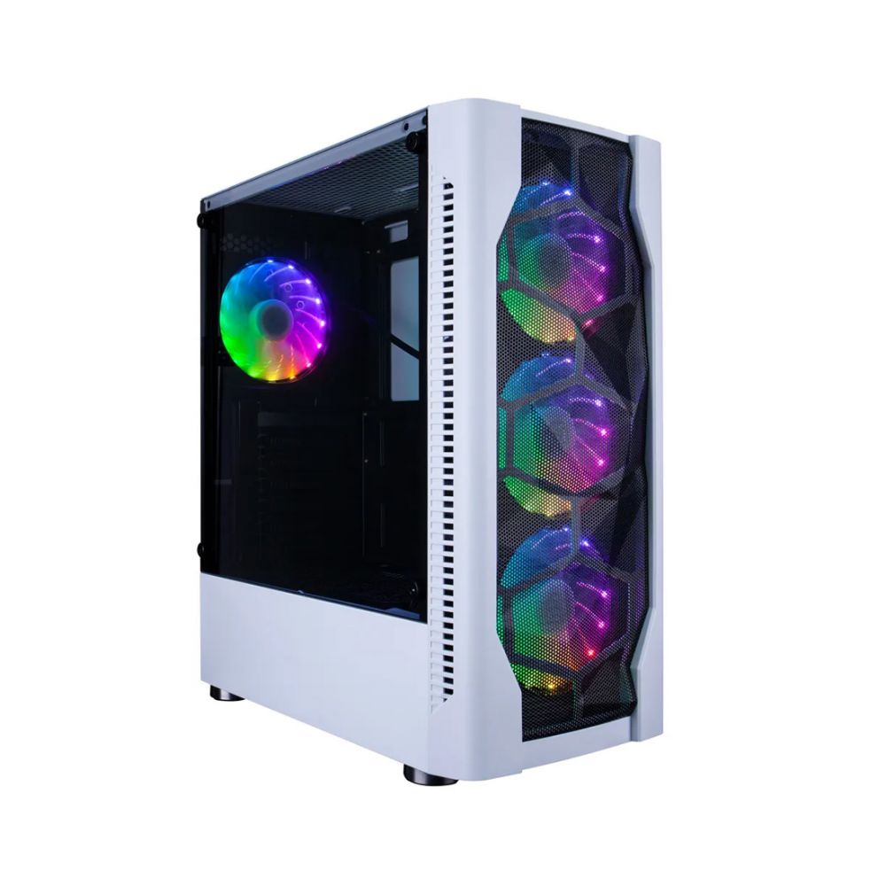 Корпус 1stPlayer DK D4 (D4-WH-1F5MW-3F5SW) белый