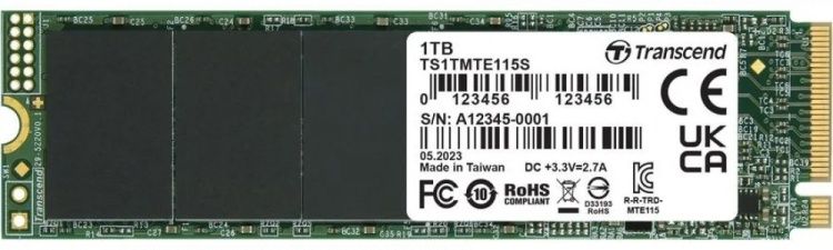 SSD накопитель Transcend TS1TMTE115S