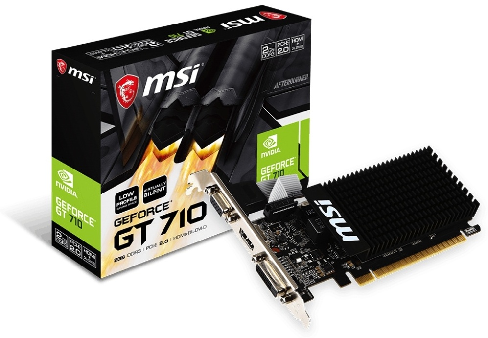 MSI GeForce GT 710 2GD3H LP 2GB BOX