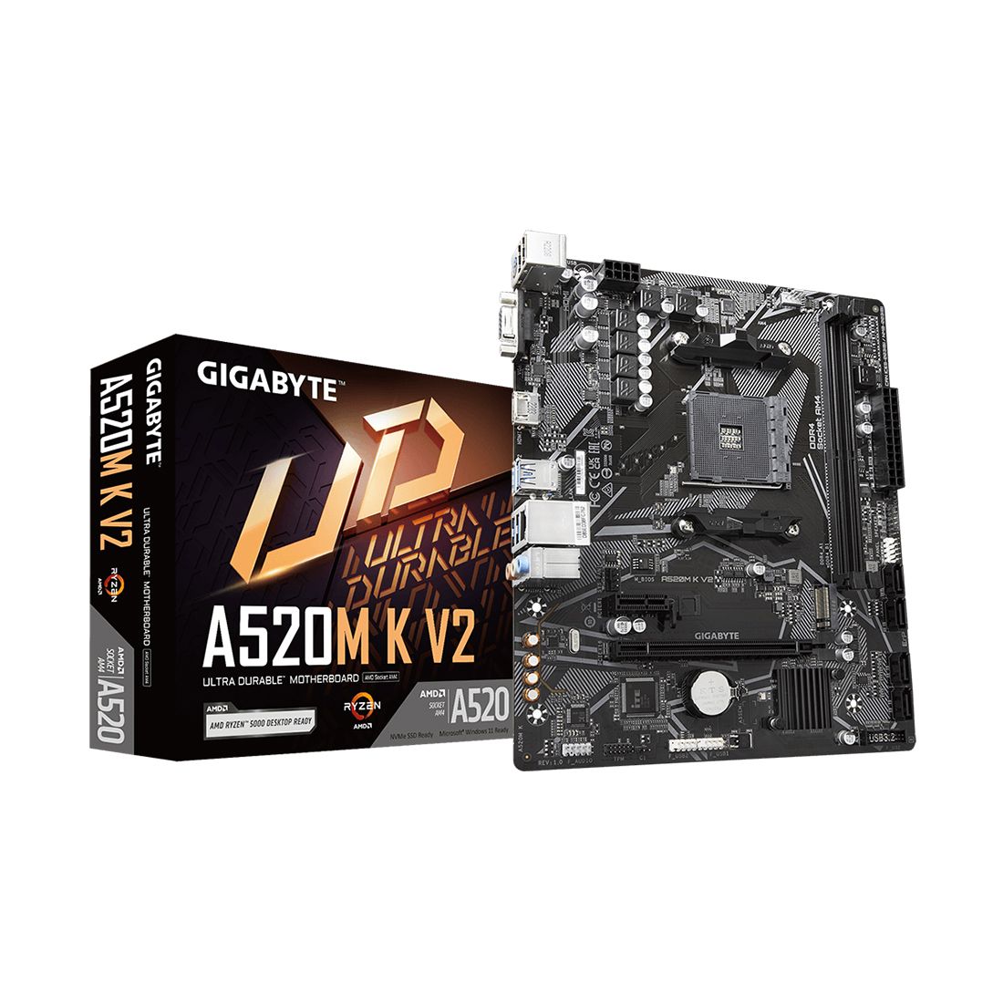 Материнская плата Gigabyte A520M K