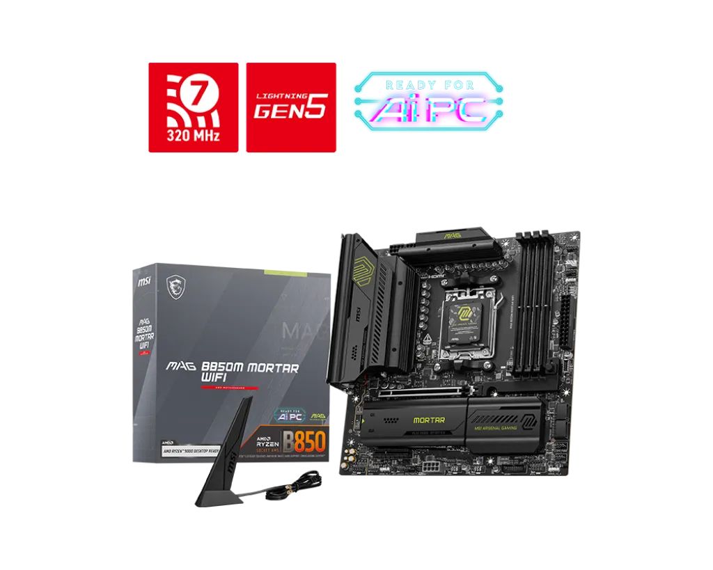 Материнская плата MSI MAG B850M MORTAR WIFI DDR5