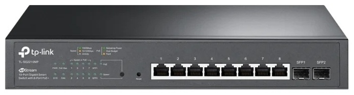 TP-LINK TL-SG2210MP черный