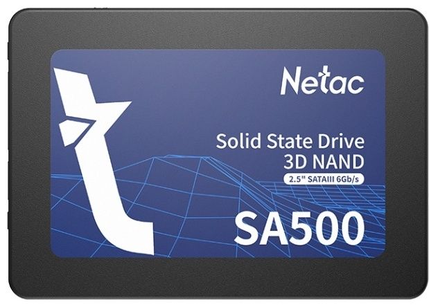 SSD накопитель Netac NT01SA500-128-S3X