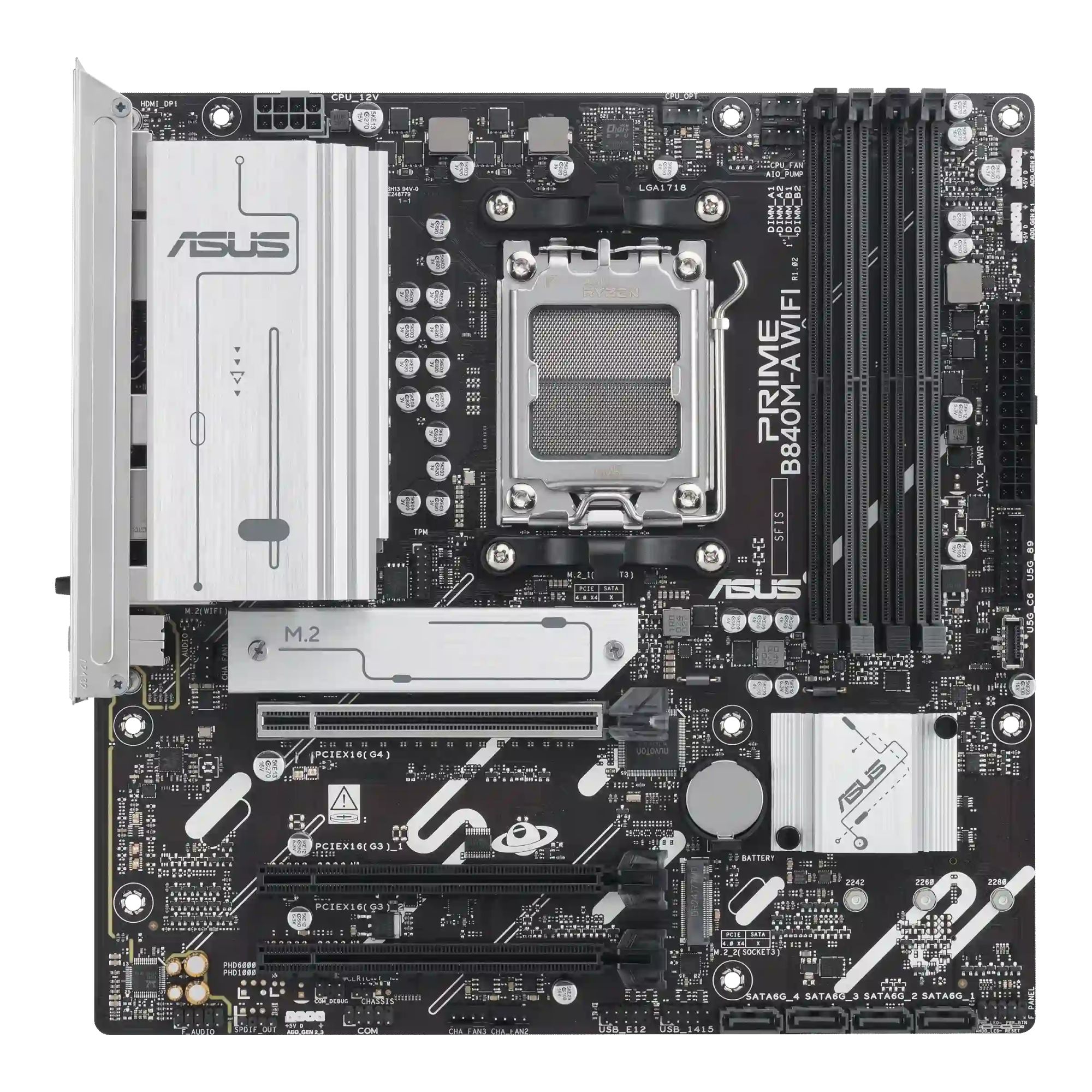 Материнская плата Asus PRIME B840M-A WIFI DDR5