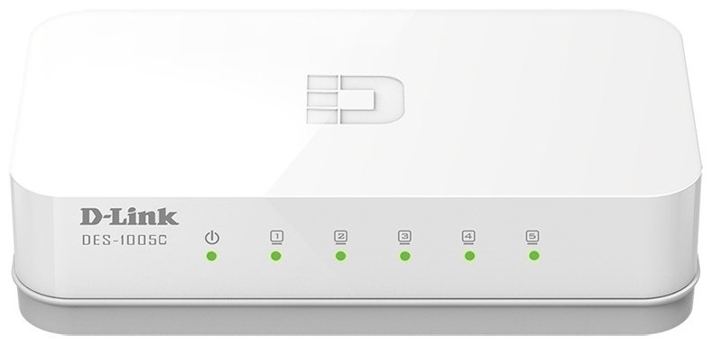 D-link DES-1005C/B1A белый