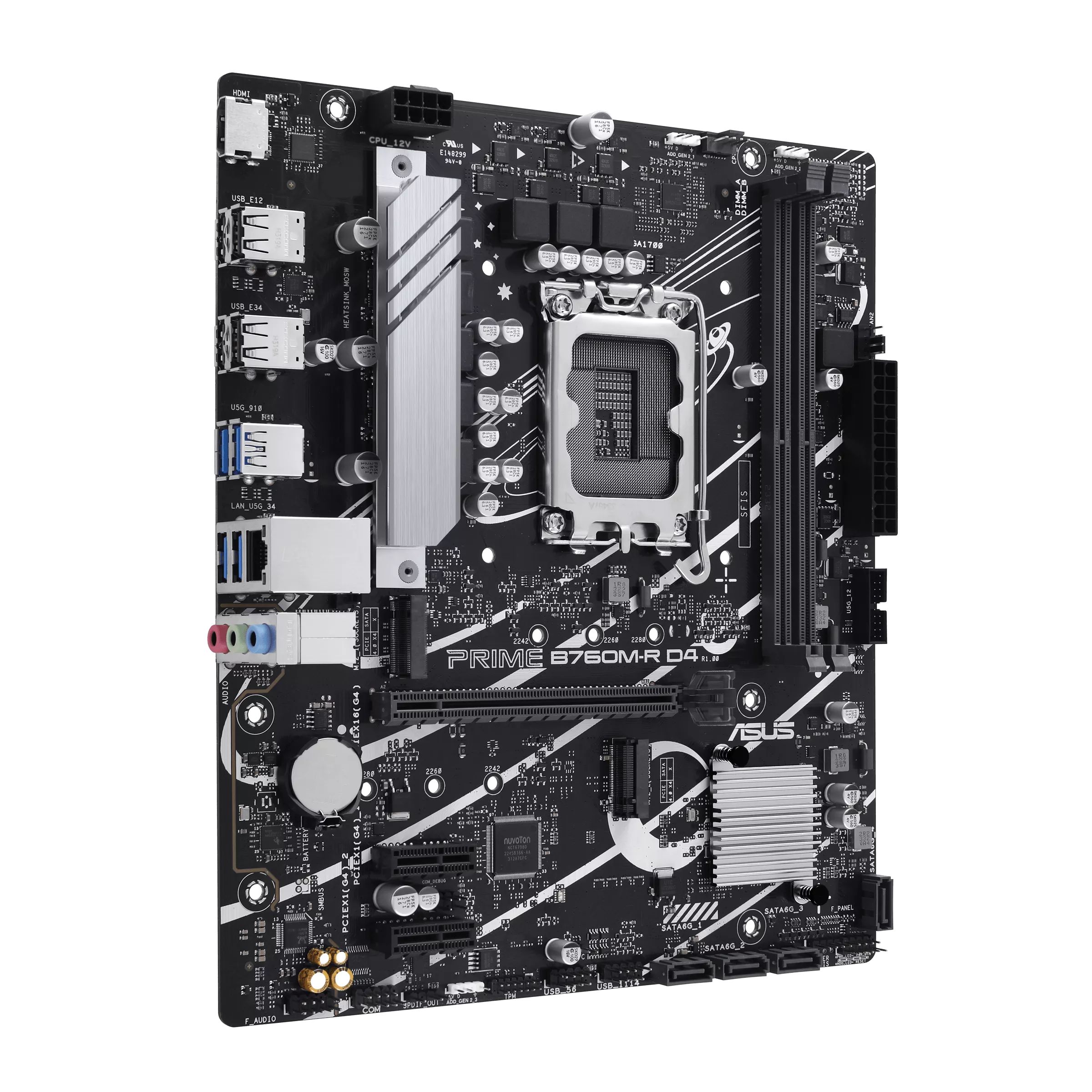 Материнская плата Asus PRIME B760M-R D4 DDR4