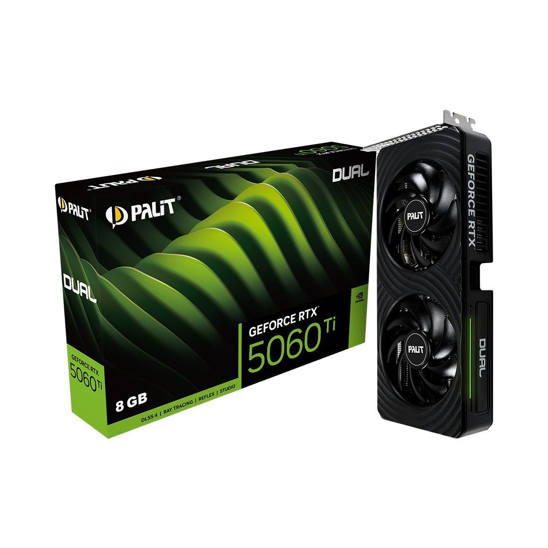Видеокарта PALIT RTX5060Ti DUAL 8G (NE7506T019P1-GB2062D)
