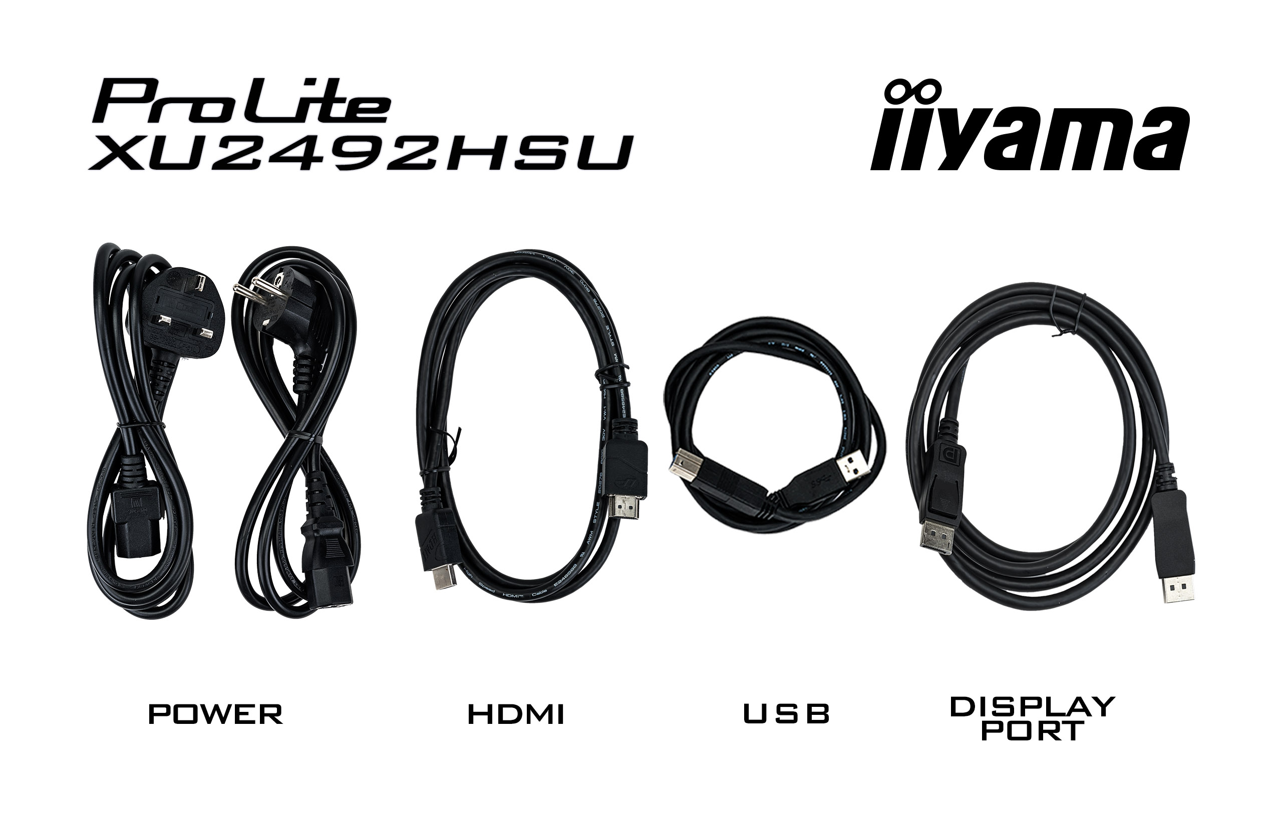 24" Iiyama XU2492HSU-B6 черный