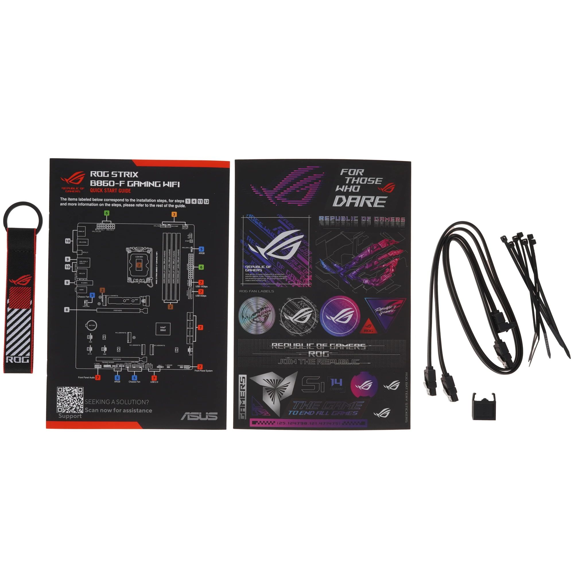 Материнская плата Asus ROG STRIX B860-F GAMING WIFI DDR5