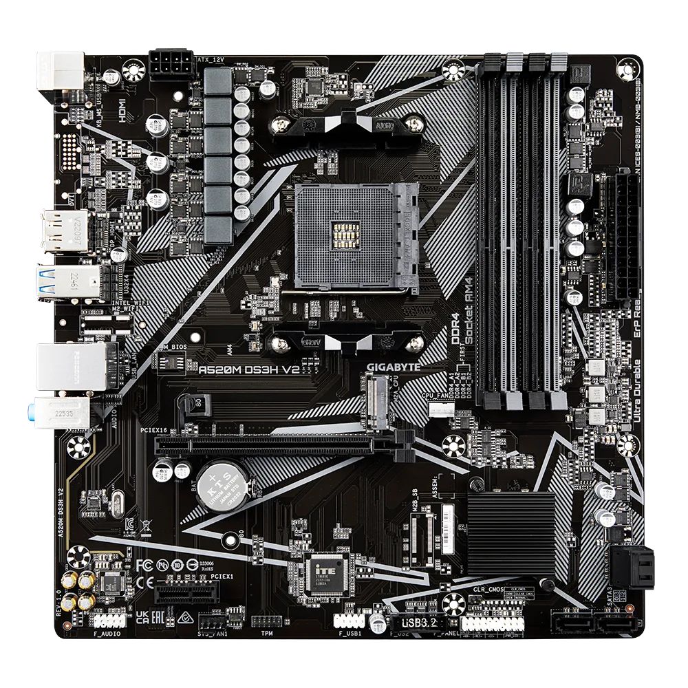 Материнская плата Gigabyte A520M DS3H V2 DDR4