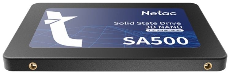 SSD накопитель Netac NT01SA500-128-S3X