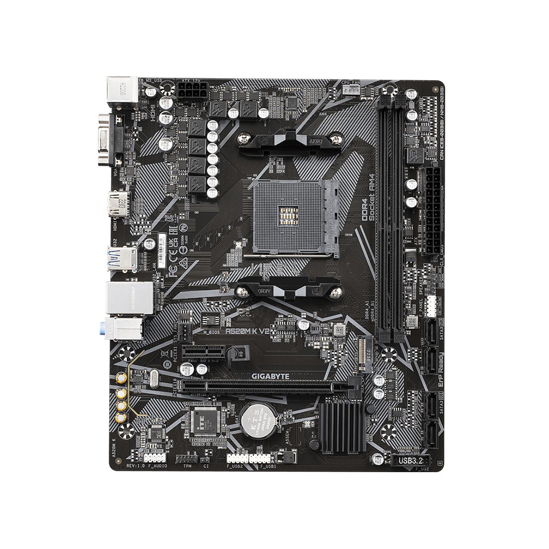 Материнская плата Gigabyte A520M K
