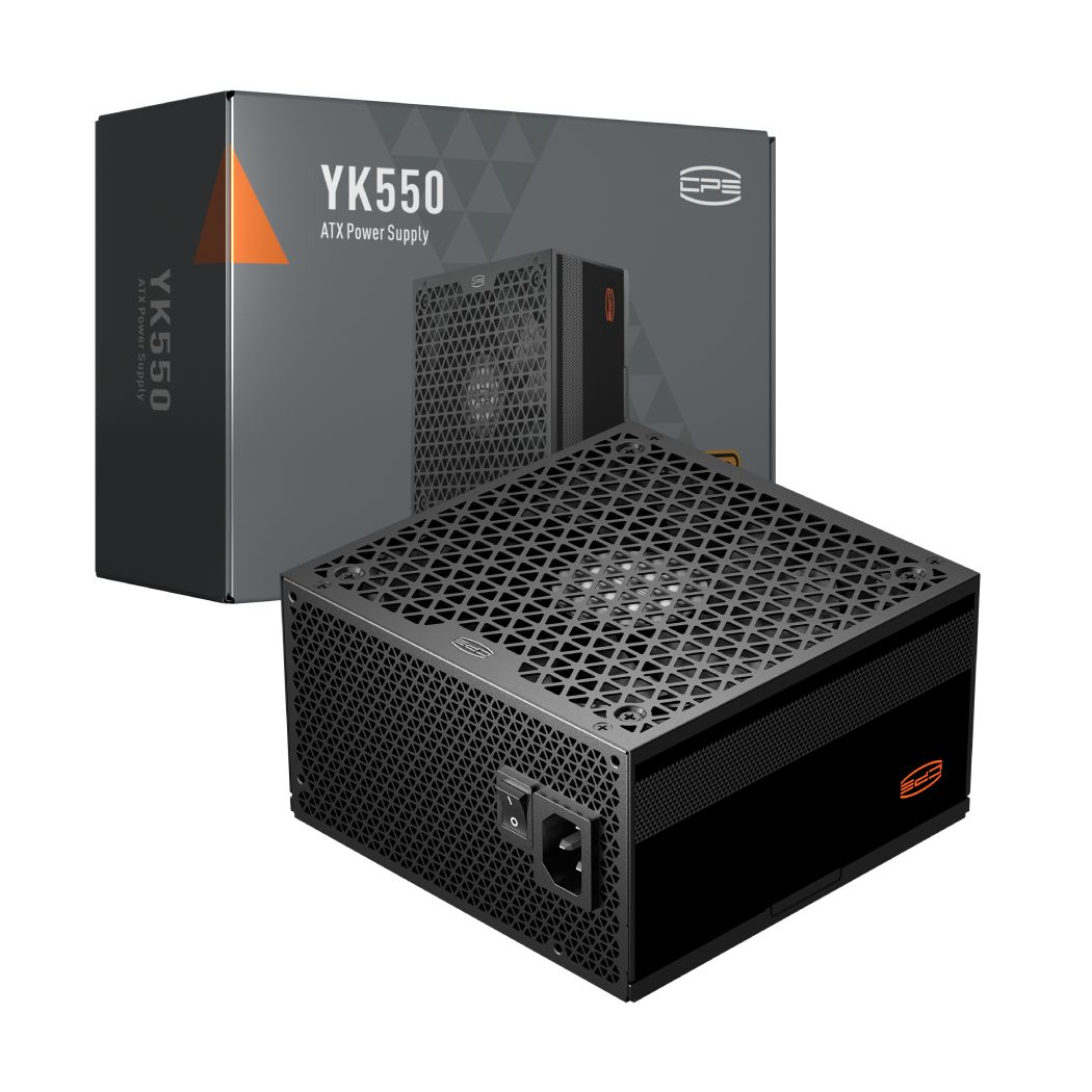 Блок питания PCCooler YK550, 550W, Non Modular, 80+ BRONZE, Fan 135mm, P5-YK550-B1F
