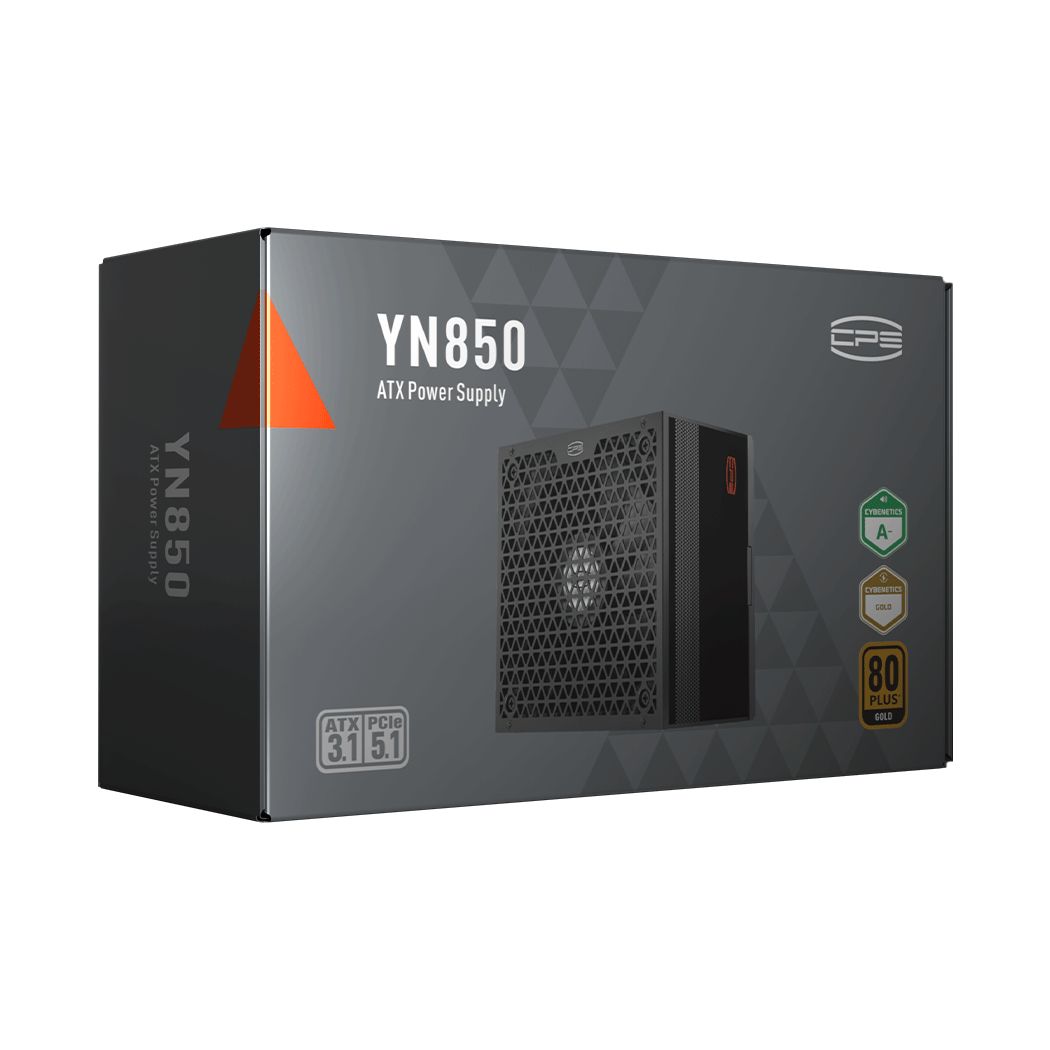 Блок питания PCCooler YN850, 850W, Modular, 80+ GOLD, Fan 135mm, YN850
