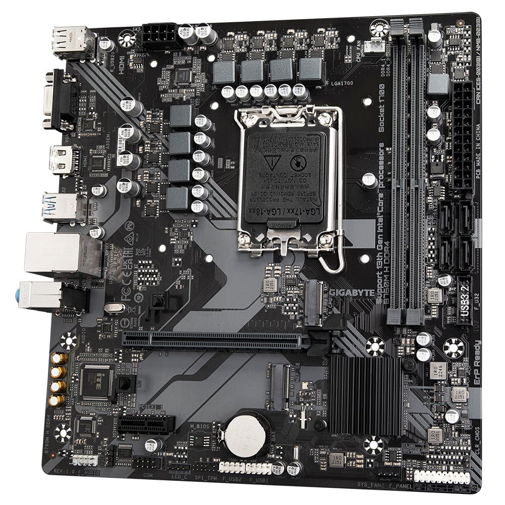 Материнская плата Gigabyte B760M H DDR4