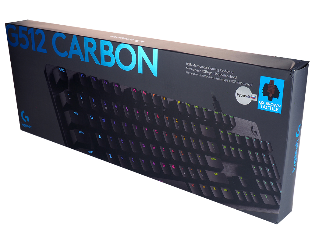 Logitech G512 Carbon серый
