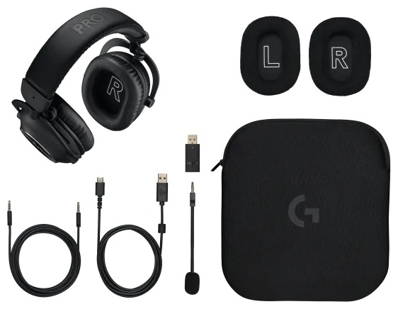 Logitech G Pro X 2 Lightspeed черный