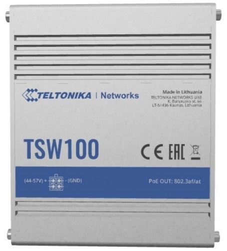 Коммутатор TELTONIKA TSW100 (TSW100000000) серый