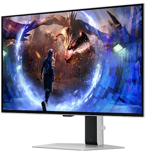 Монитор 27 SAMSUNG LS27DG600SIXCI, OLED, 2560x1440 360Hz 0,03мс 250кд м2 1млн:1 2xHDMI 1xDP 2xUSB