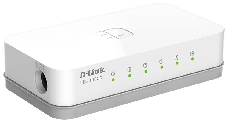 D-link DES-1005C/B1A белый
