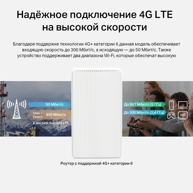 Маршрутизатор Mercusys MB230-4G