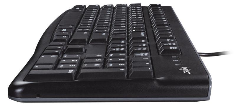 Комплект клавиатура + мышь Logitech Desktop MK120 черный