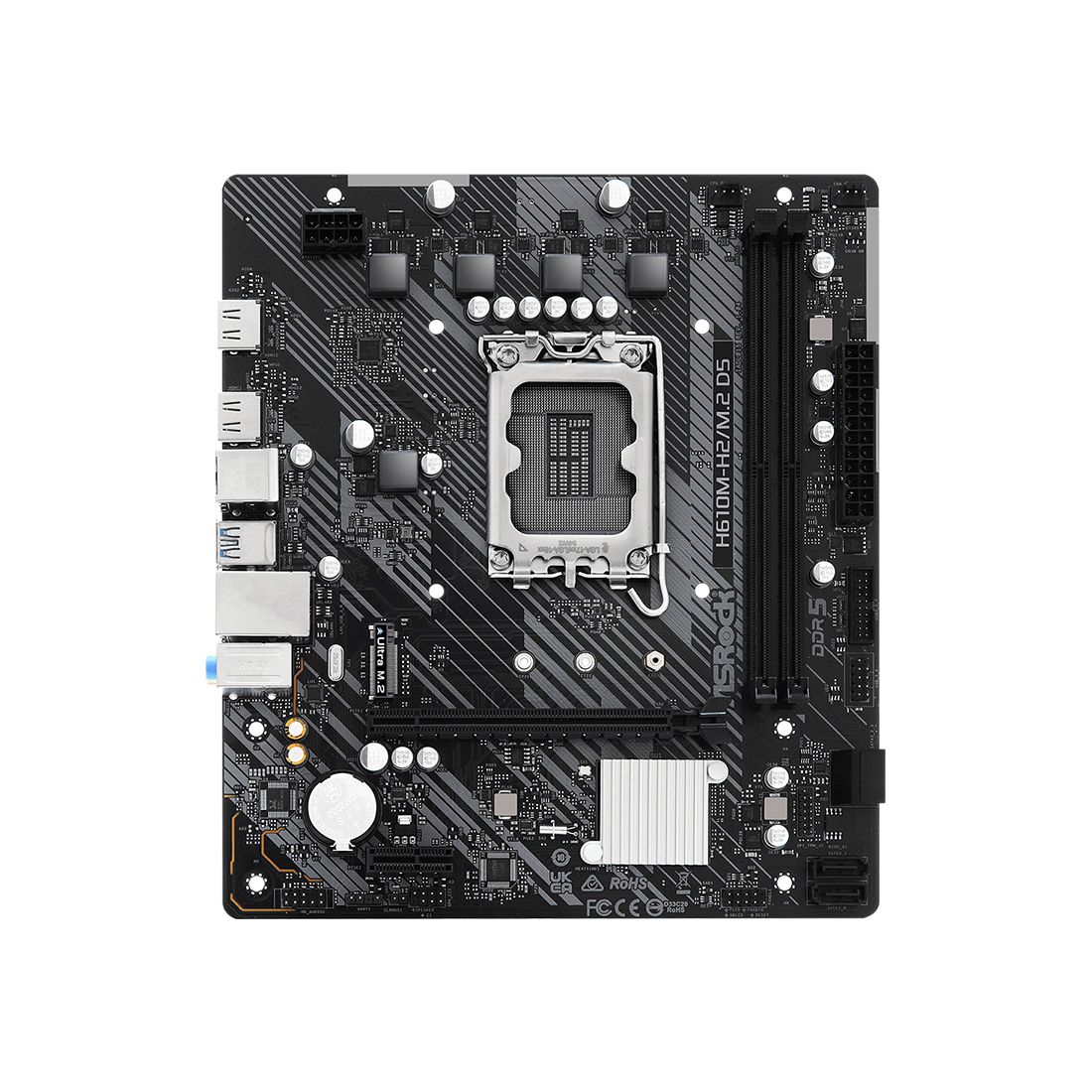 Материнская плата ASRock H610M-H2/M.2 D5 DDR5