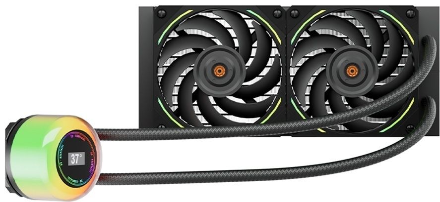 Кулер 1STPLAYER CC 240 BLACK
