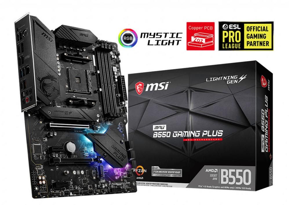 Материнская плата MSI MPG B550 GAMING PLUS
