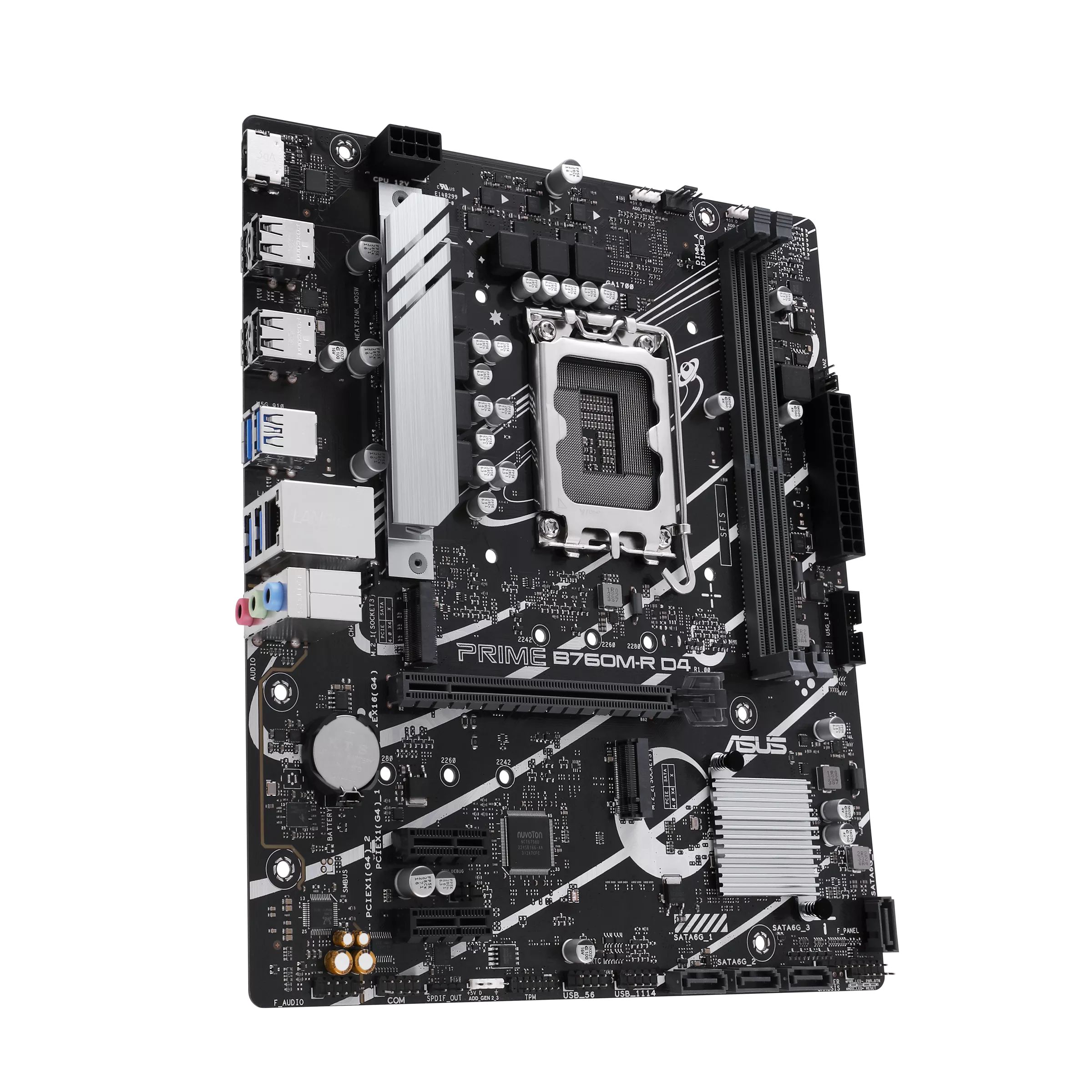 Материнская плата Asus PRIME B760M-R D4 DDR4