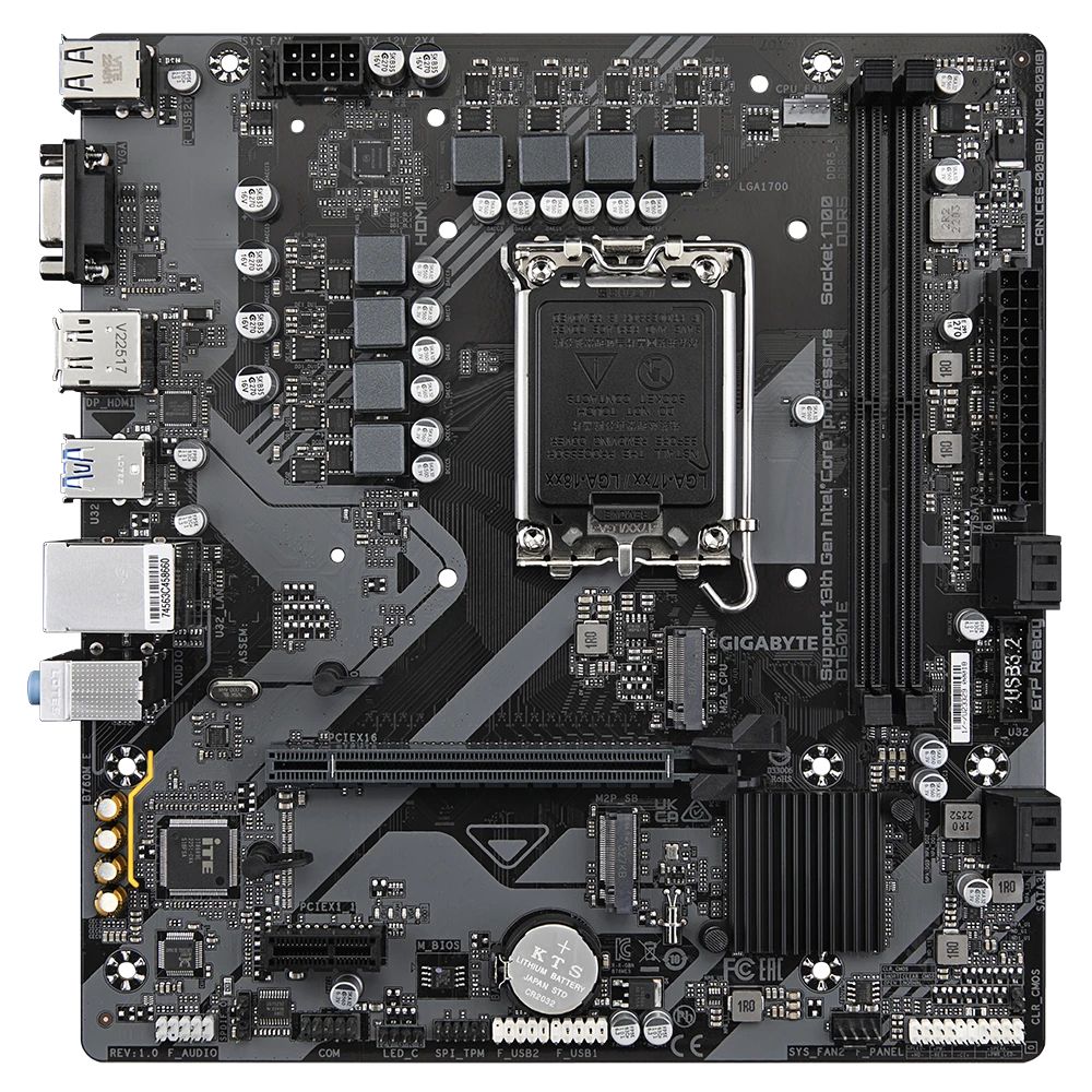 Материнская плата Gigabyte B760M-E DDR5