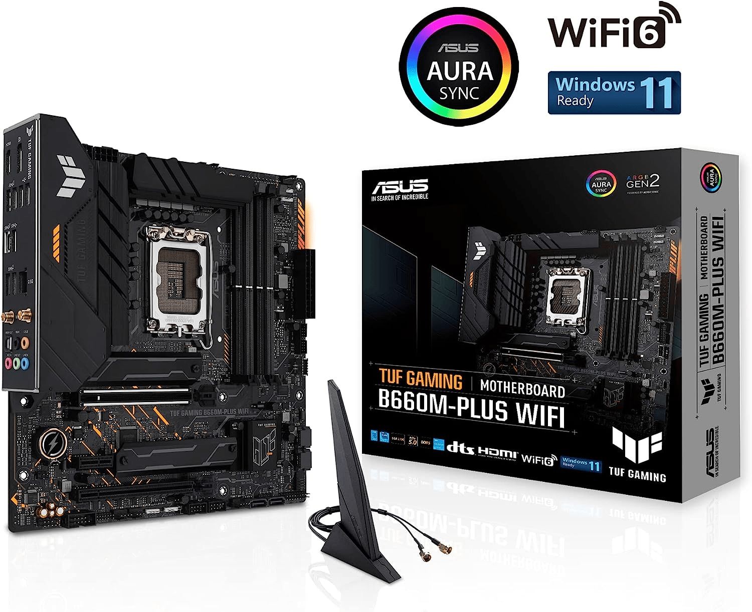 Материнская плата Asus TUF GAMING B660M-PLUS WIFI DDR5