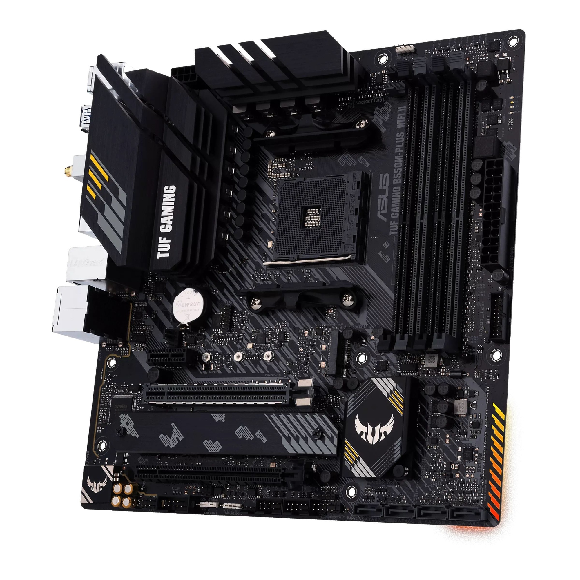 Материнская плата Asus TUF GAMING B550M-PLUS WIFI II DDR4