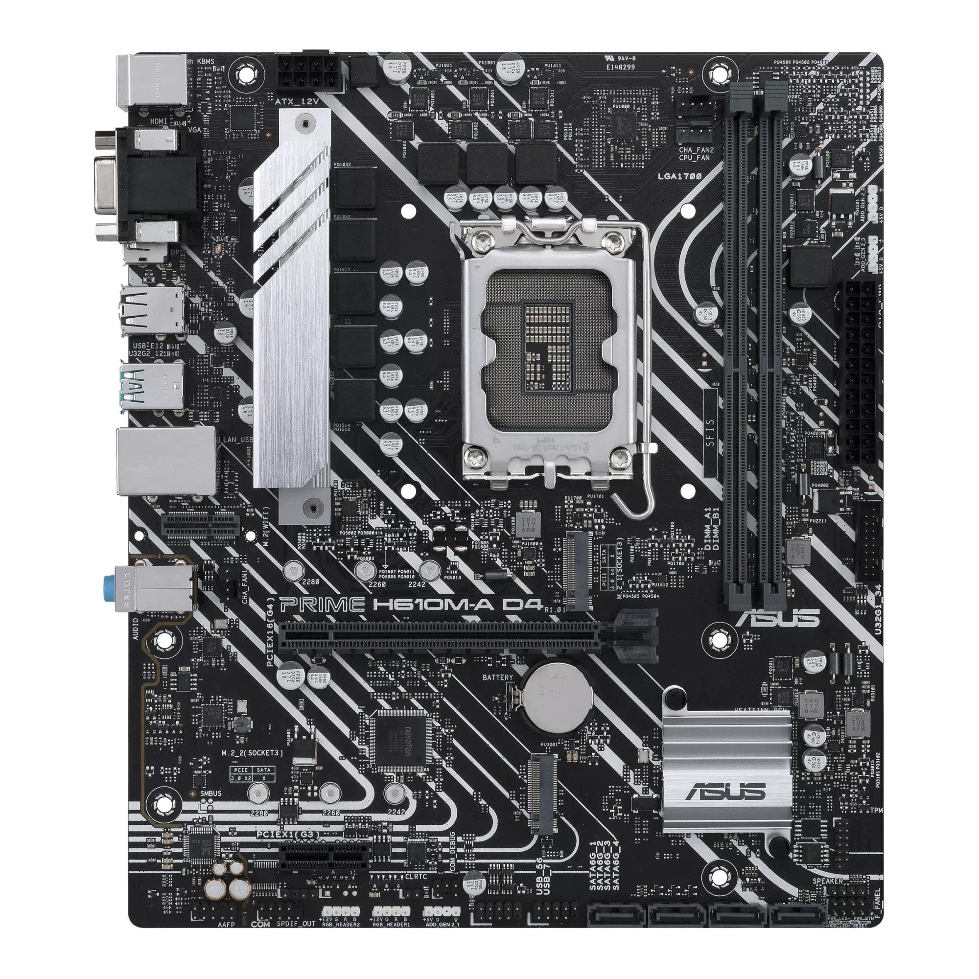 Материнская плата Asus PRIME H610M-A D4-CSM