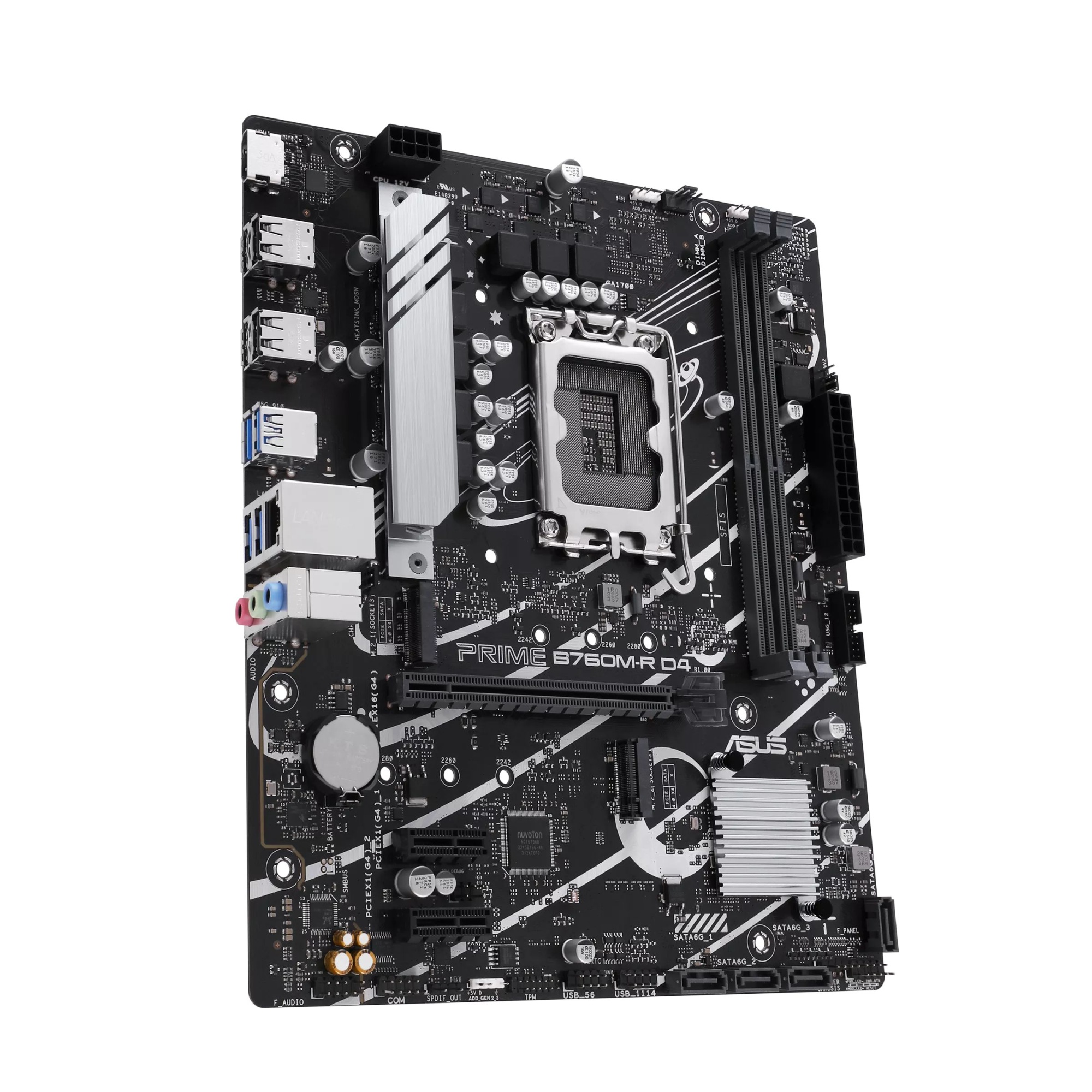 Материнская плата Asus PRIME B760M-R D4 DDR4